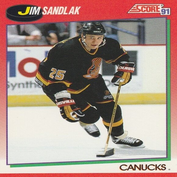 Jim Sandlak Hockey Card Collection - Picture 3 of 3